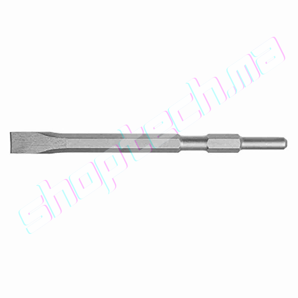 Burin hexagonal plat 17x280x22mm pdb13008