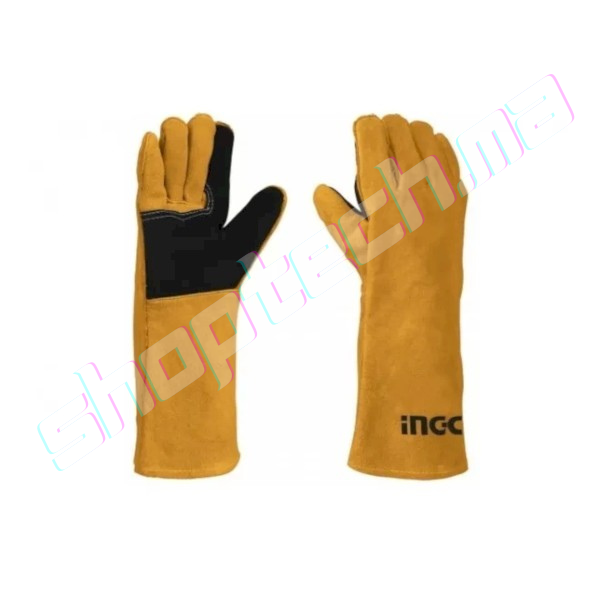 Gants pour soudage gants en cuir de veau retourné